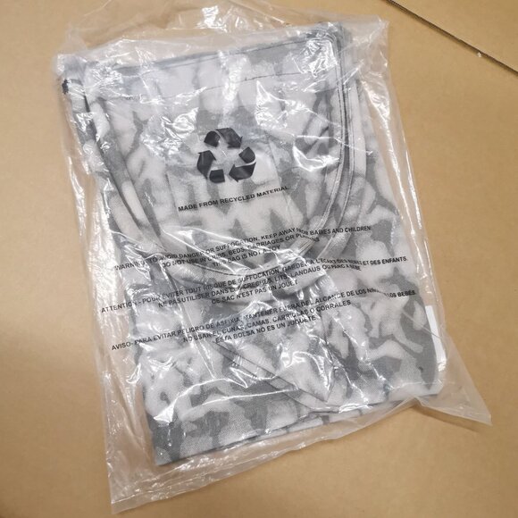 Alo Yoga Gray Canvas Gym Bag Large Travel Training Carry-On - Picture 2 of 2